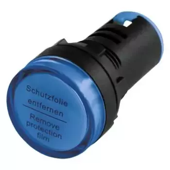 Лампа индикаторная LED синий 22 мм 24 В AC/DC, Энергия AD22-22D (Е0901-0131)