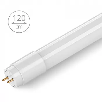 Лампа линейная светодиодная G13, T8, 28мм x 1200мм, 18Вт, 1600лм, 6500K/холодный, 80 Ra, Wolta (25WT8-18G13)