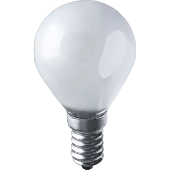 Лампа накаливания E14 шар/P45, 60Вт / теплый свет, 640лм, Navigator (NI-C-60-230-E14-FR / 17652 / 94317)