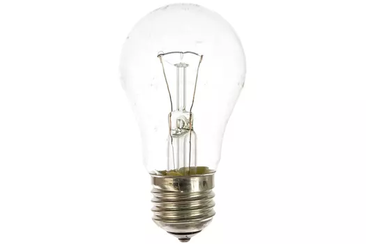 Лампа накаливания E27 груша/A60, 75Вт, 2700K / теплый свет, 900лм, ОНЛАЙТ OI-A-75-230-E27-CL (71663)