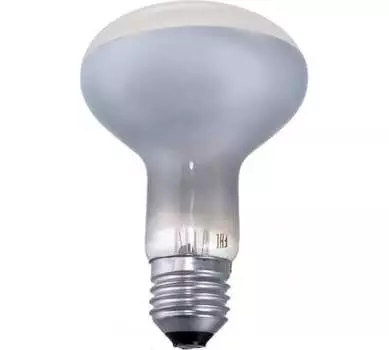 Лампа накаливания E27 рефлектор/R80, 60Вт, 2700K-2700K / тёпло-белый, 320лм, LEDVANCE CONCENTRA (4052899182332)