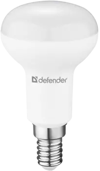 Лампа светодиодная E14 рефлектор/R39, 4 Вт, 6500 K/холодный свет, 320лм, 220 В, Defender R39-4W-865-E14 (95505)