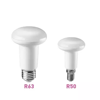 Лампа светодиодная E14 рефлектор/R50, 5Вт, 2700K / теплый свет, 360лм, ОНЛАЙТ (OLL-R50-5-230-2.7K-E14 / 71651)