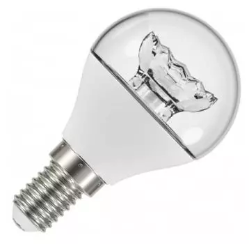 Лампа светодиодная E14 шар/G45, 5.4Вт, 3000K / тёпло-белый, 470лм, OSRAM 4052899971622 (4052899971622)