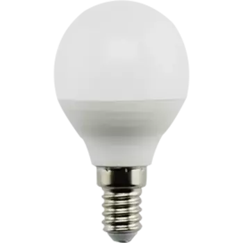 Лампа светодиодная E14 шар/G45, 9Вт, 2700K-2700K / тёпло-белый, Ecola K4QW90ELC (K4QW90ELC)