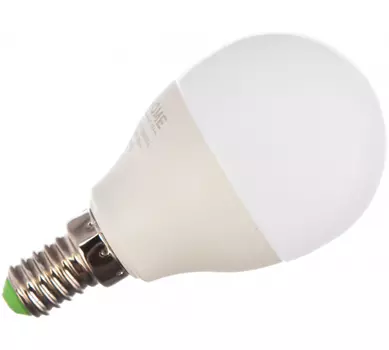 Лампа светодиодная E14 шар/P45, 8Вт, 4000K / белый, 600лм, IN HOME VC (4690612020556)