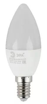 Лампа светодиодная E14 свеча/B35, 6 Вт / нейтральный свет, 480лм, ЭРА RED LINE B35-6W-840-E14 R (Б0051057)