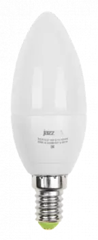 Лампа светодиодная E14 свеча/C37, 5Вт, 4000K / нейтральный свет, 400лм, Jazzway PLED-ECO-C37 5w Е14 4000K (1036865А)