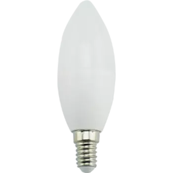 Лампа светодиодная E14 свеча/C37, 9Вт, 4000K-4000K / Нейтрально холодно-белый, Ecola C4MV90ELC (C4MV90ELC)