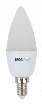 Лампа светодиодная E14 свеча/C37, 9Вт, 4000K / белый, 820лм, Jazzway PLED-SP C37 9w E14 4000K POWER (5019034)