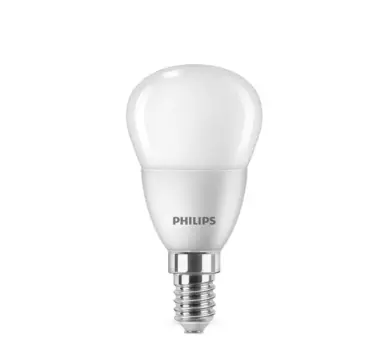 Лампа светодиодная E14 шар/P46, 5Вт, 4000K-4000K / нейтральный свет, 500лм, Philips (929002970037)