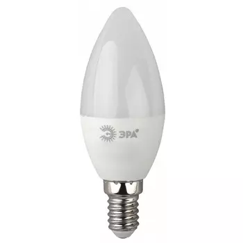 Лампа светодиодная E14 таблетка/B35, 10Вт, 2700K / теплый свет, 800лм, ЭРА LED B35-10W-827-E14 R (Б0049641)