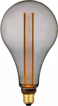 Лампа светодиодная E27 -/A165, 4.5Вт, 2000K / теплый свет, 150лм, диммируемая, филаментная, HIPER Vein (HL-2246)