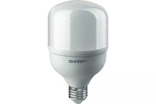 Лампа светодиодная E27/E40 цилиндрическая, 50Вт / белый, 3500лм, ОНЛАЙТ 82905 OLL-T120 (23244)