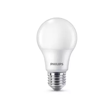 Лампа светодиодная E27 груша, 13Вт, 4000K-4000K / нейтральный свет, 1250лм, Philips ecohome 929002299717 (929002299717)