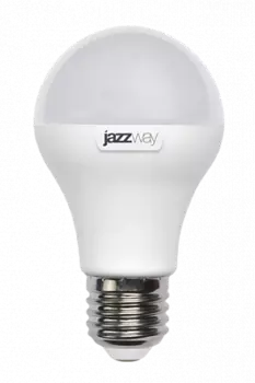 Лампа светодиодная E27 груша/A60, 10Вт, 4000K / белый, 800лм, Jazzway PLED-A60 MO (5019782)
