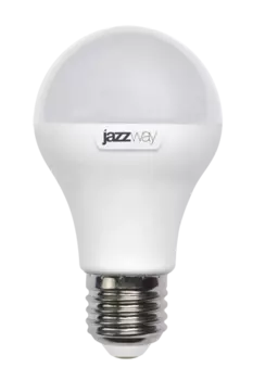 Лампа светодиодная E27 груша/A60, 12Вт, 3000K / теплый свет, 1080лм, Jazzway PLED-SP A60 12w E27 3000K (1033703)