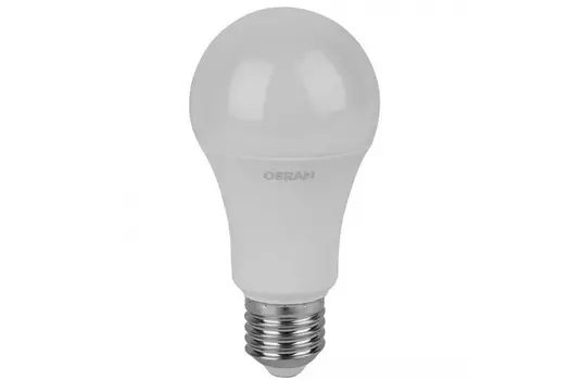 Лампа светодиодная E27 груша/A60, 15Вт, 6500K / холодный свет, 1200лм, LEDVANCE VALUE (4058075579217)