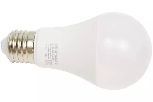 Лампа светодиодная E27 груша/A60, 21 Вт, 6500 K/холодный свет, 1900лм, 220 В, ОНЛАЙТ OLL-A60-21-230-6.5K-E27 (31988)