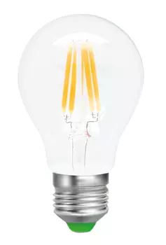 Лампа светодиодная E27 груша/A60, 8W, 3000K / теплый свет, 750лм SMARTBUY (SBL-A60F-08-30K-E27)