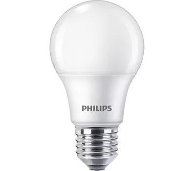 Лампа светодиодная E27 груша/A60, 9Вт, 6500K / холодный свет, 950лм, Philips (929002299467 )