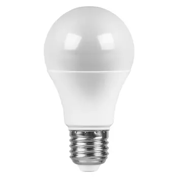 Лампа светодиодная E27 груша/A65, 30Вт, 2700К / теплый свет, 2900лм, SAFFIT (55182)