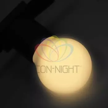 Лампа светодиодная E27 шар/D45, 1Вт / тёпло-белый, NEON-NIGHT (405-116)