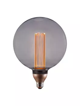 Лампа светодиодная E27 шар/G200P, 8Вт, 2000K / теплый свет, диммируемая, филаментная, HIPER Vein (HL-2253)