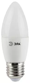 Лампа светодиодная E27 свеча/B35, 7Вт, 2700K / теплый свет, 560лм, ЭРА LED B35-7W-827-E27 (Б0028479)