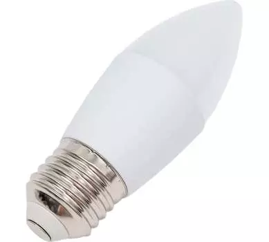 Лампа светодиодная E27 свеча/C37, 12 Вт, 6500 K/холодный свет, 900лм, 220 В, ОНЛАЙТ OLL-C37-12-230-6.5K-E27-FR (26076)