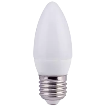 Лампа светодиодная E27 свеча/С37, 6Вт, 4000K / белый, 480лм, Ecola (C7LV60ELC)