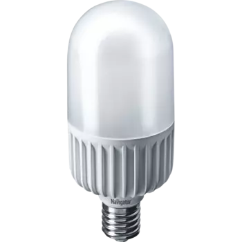 Лампа светодиодная E40 цилиндрическая/T105, 45Вт, 4000K / нейтральный свет, 4000лм, Navigator (18868 / 94340 / NLL-T105-45-230-840-E40)