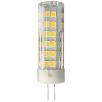 Лампа светодиодная G4, corn, 220В, 5.5Вт, 4200K/нейтральный, Ecola (G4RV55ELC)