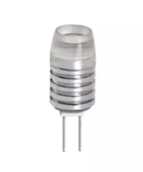 Лампа светодиодная G4, JC, 12В, 1.5Вт, 90лм, 5500K/холодный, 5шт., Jazzway (1021182)