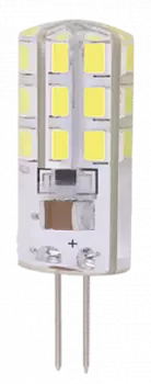 Лампа светодиодная G4, JC, 220В, 3Вт, 200лм, 4000K/нейтральный, 80 Ra, Jazzway PLED-G4 3W 4000K (1032072)