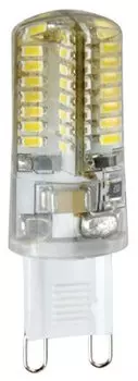 Лампа светодиодная G9, corn, 220В, 3Вт, 4200K/нейтральный, Ecola (G9RV30ELC)