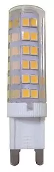 Лампа светодиодная G9, corn, 220В, 7Вт, 6400K/холодный, Ecola (G9RD70ELC)