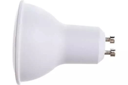 Лампа светодиодная GU10, MR16, 5 Вт, 400лм, 2700K/теплый, 80 Ra, Эра RED LINE LED MR16-5W-827-GU10 R (Б0051852)