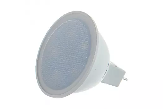 Лампа светодиодная GU5.3, MR16, 5Вт, 400лм, 6500K/белый, 80 Ra, ОНЛАЙТ (61133 / OLL-MR16-5-230-6.5K-GU5.3 / 20175)