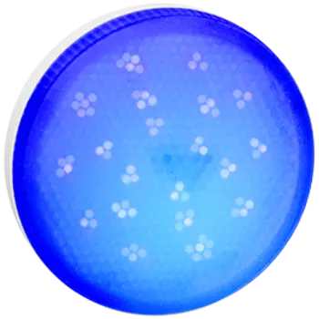 Лампа светодиодная GX53, T75, 8Вт/Синий, Ecola Blue T5TB80ELC (T5TB80ELC)