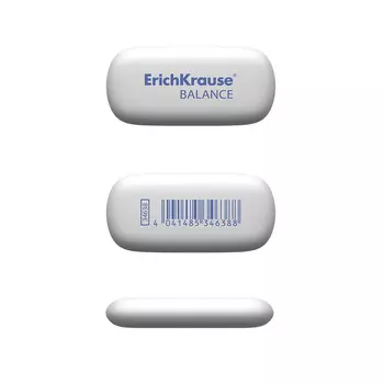 Ластик Erich Krause Balance, белый (34638)