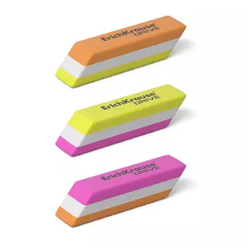 Ластик Erich Krause Drive, ассорти (35779)