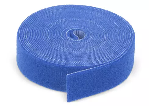 Лента-липучка Cabeus ROL-5x25-BL, 25 мм x 5м, синий (ROL-5x25-BL)