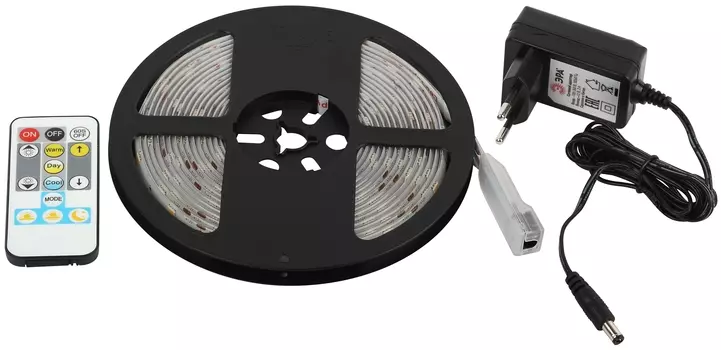 Лента светодиодная 5025kit 4.5-30-12-3000K/6500K-IP65, 5 м, 30 шт./4.5 Вт на метр, 12V, 3000 K, белый, IP65, с регулируемой цветовой температурой Эра (Б0053981)