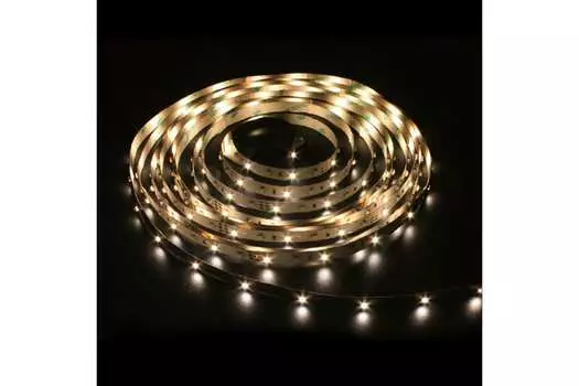 Лента светодиодная, 5 м, SMD 2835, 120 шт./9.6 Вт на метр, 12V, 4200K, белый, IP20 Feron (41448)