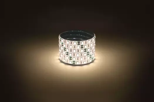 Лента светодиодная LS5050 -14,4-60-12-3000K-IP65-1 year-5m, 5 м, PLS 5050, 60 шт./14.4 Вт на метр, 12V, 3000 K, теплый белый, IP65 Эра (Б0059912)