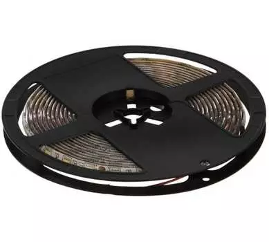 Лента светодиодная LS5050 14,4-60-12-2700K-IP65-5м, 5м, SMD 5050, 60шт./14.4Вт на метр, 12V, теплый белый, IP65 Эра (Б0044117)