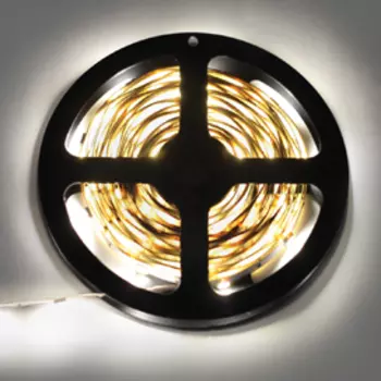 Лента светодиодная P5LD19ESB, 5м, 60шт./19Вт на метр, 12V, 6000K, холодный белый, IP65 ECOLA (P5LD19ESB)