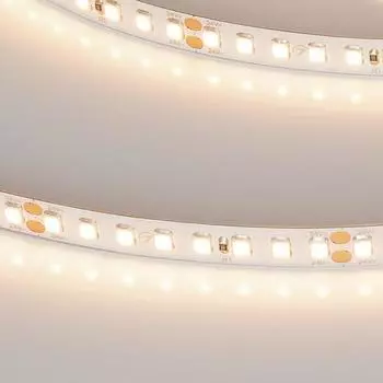 Лента светодиодная RT-A160-8mm, 5 м, SMD 2835, 160 шт./12 Вт на метр, 12V, 3000K, теплый, IP20 Arlight (024538(2))