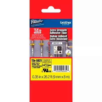 Лента TZES261 Brother 36мм черный на белом для PT-550, PT-9200DX, PT-9400, PT-9500, PT-9700PC